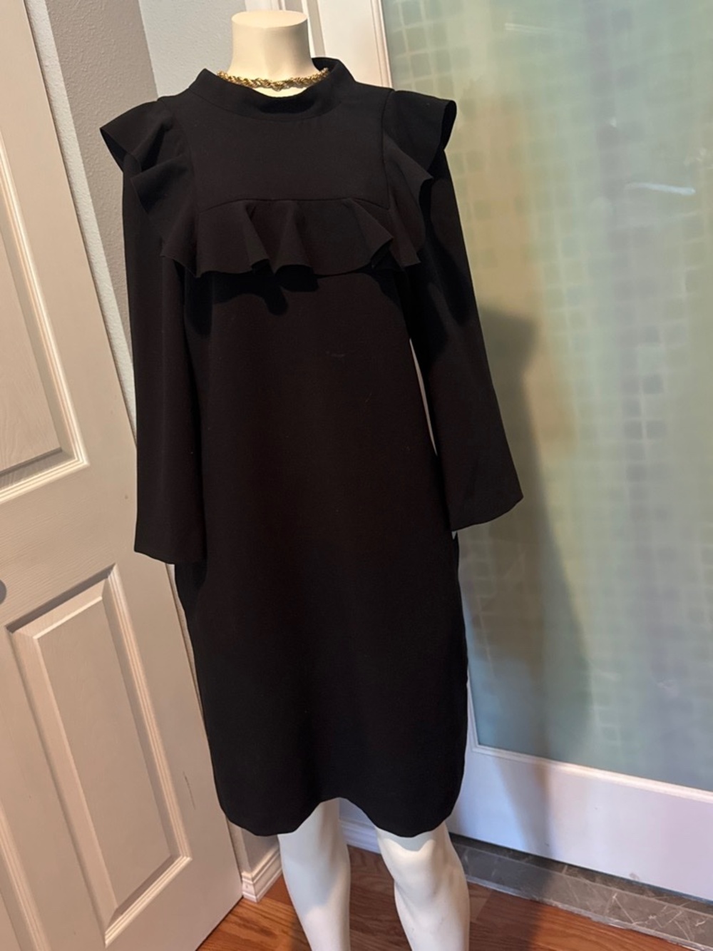 NWT Banana Republic Ruffle Yoke Dress